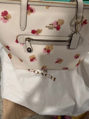 Coach city tote Floral pop